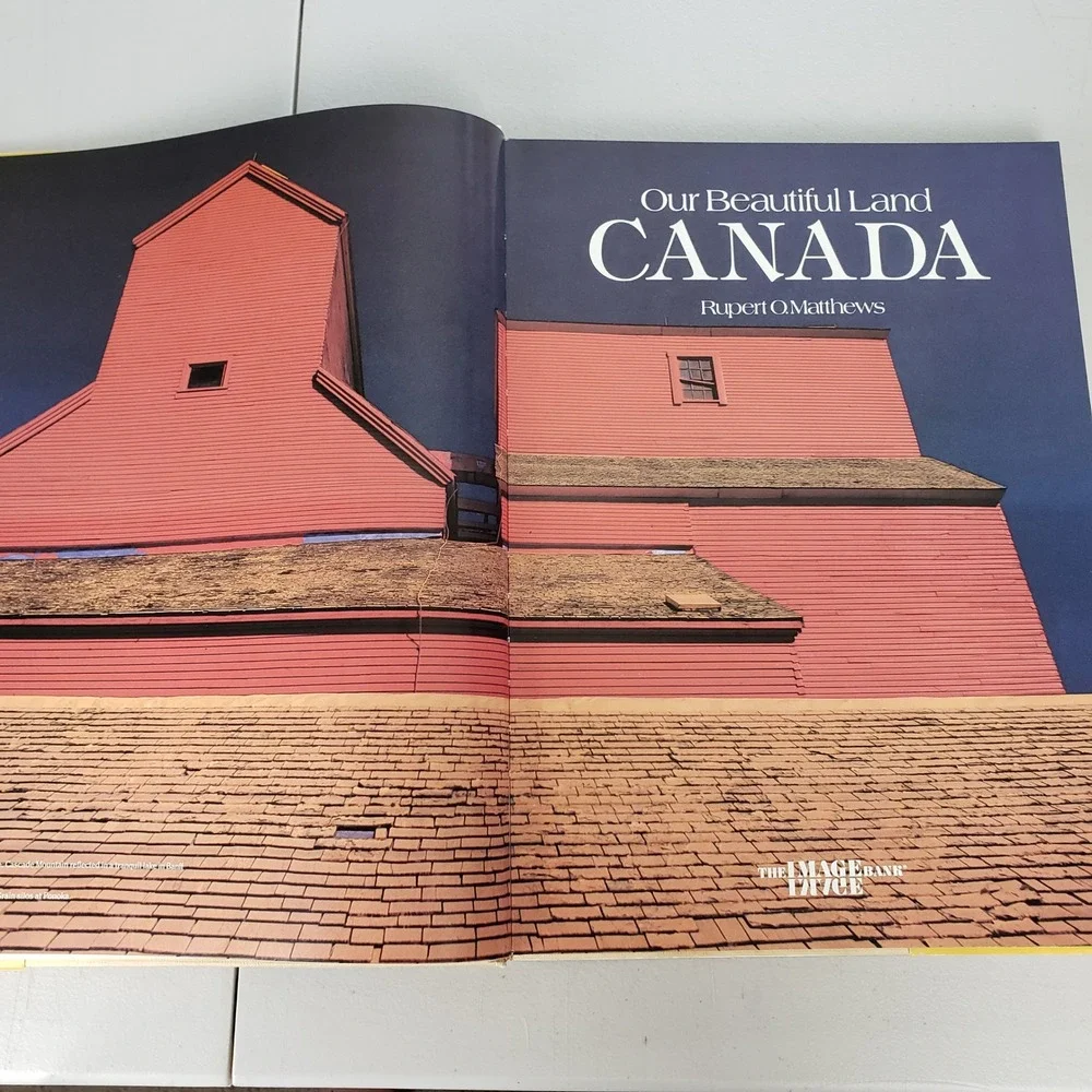 Our Beautiful Land CANADA Rupert O Matthews 1989 Hardcover Photography Book